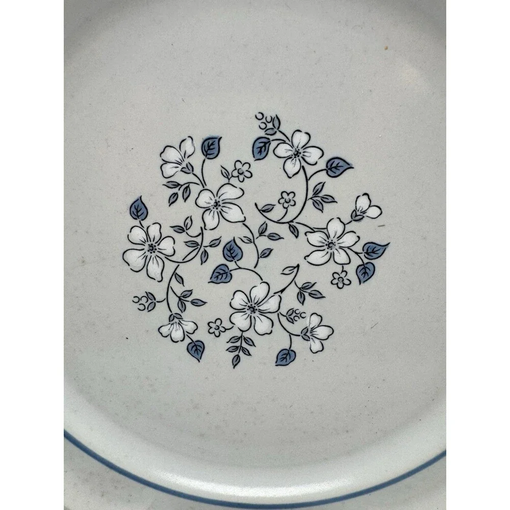 Set Of 2 Vtg Covington Edition Stoneware 